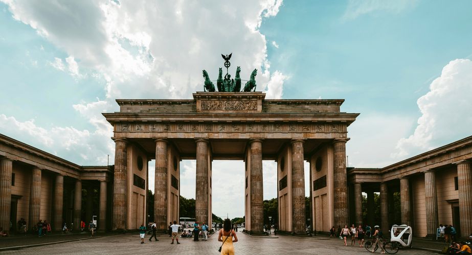 De Brandenburger Tor in Berlijn De Brandenburger Tor in Berlijn